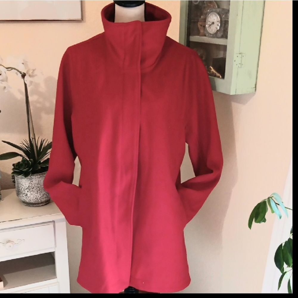 Pendleton Red Wool Jacket. Classic.Wool. NEW.Holi… - image 1